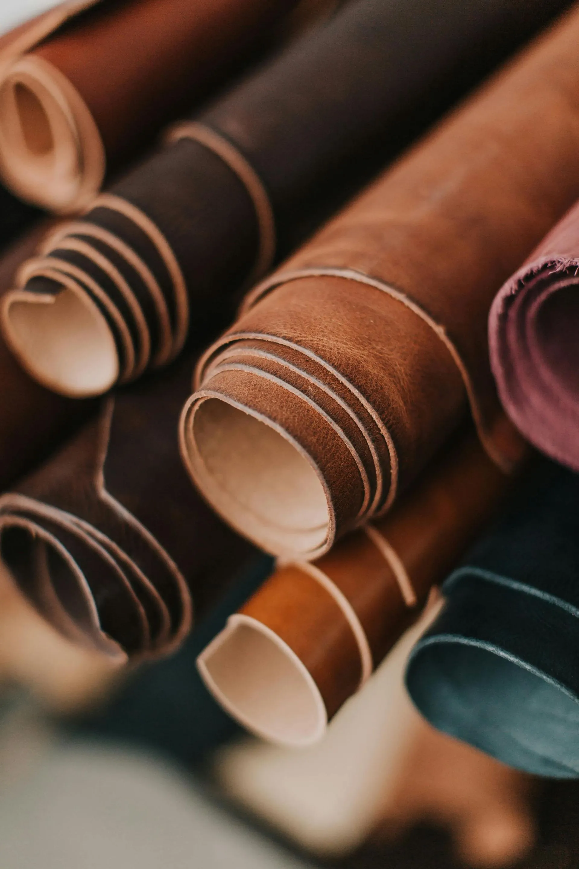 Leather color article cover